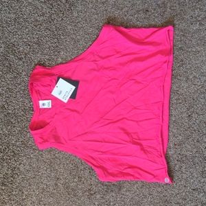 NWT Get It Done Crop Top
